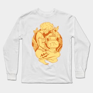 Terracotta Aquarius Beauty Long Sleeve T-Shirt